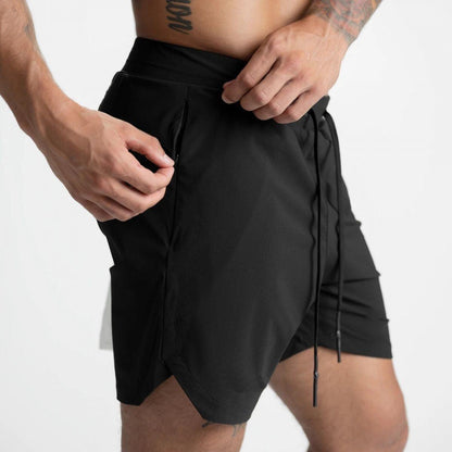 Men's Shorts Running Sports Breathable Quick-dry Casual American Fifth Pants - Hipster Collections