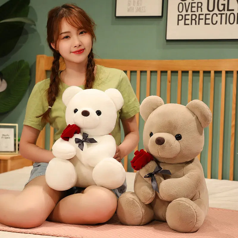 Teddy Bear Plush Pillow Stuffed Soft Animal Dolls