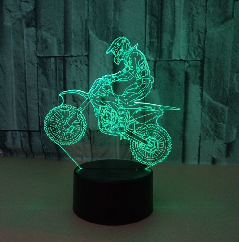 New Style Motorcycle 3D Lamp