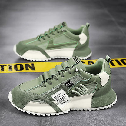 Breathable Casual Versatile Sneaker Men's Work Driving Work Platform Dad Shoes - Hipster Collections