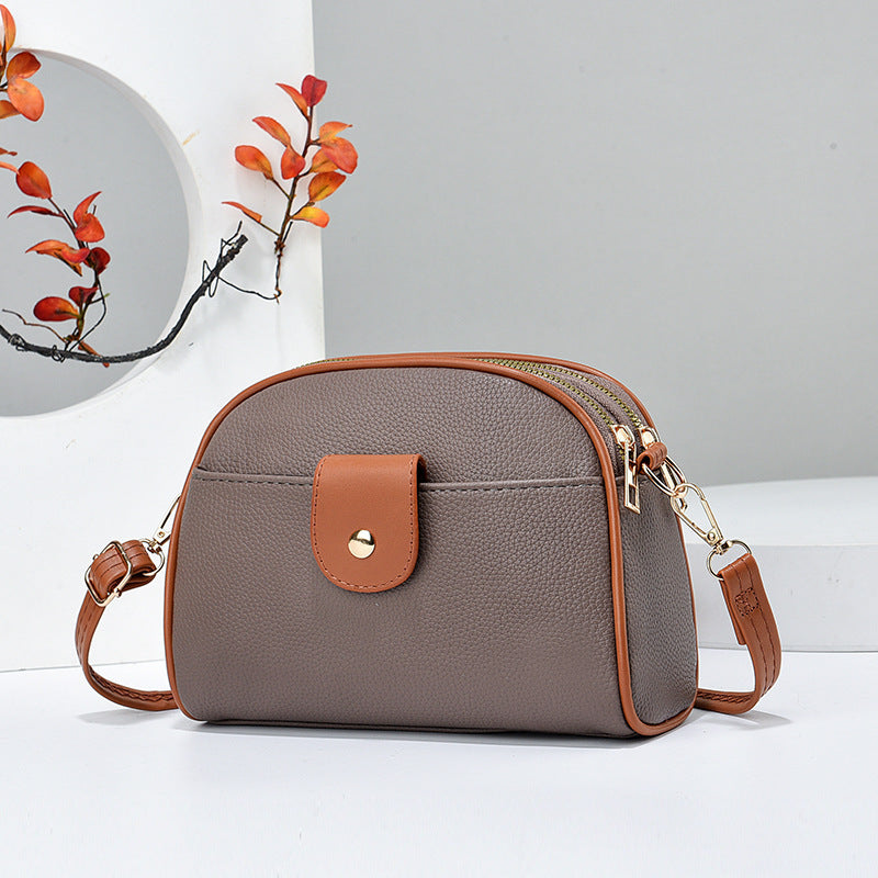 Women's One Shoulder Crossbody Texture Exquisite And Practical Stylish Bag - Hipster Collections