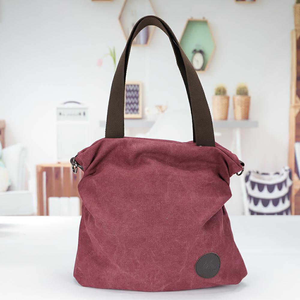 Korean Casual Simple Art Canvas Bag - Hipster Collections