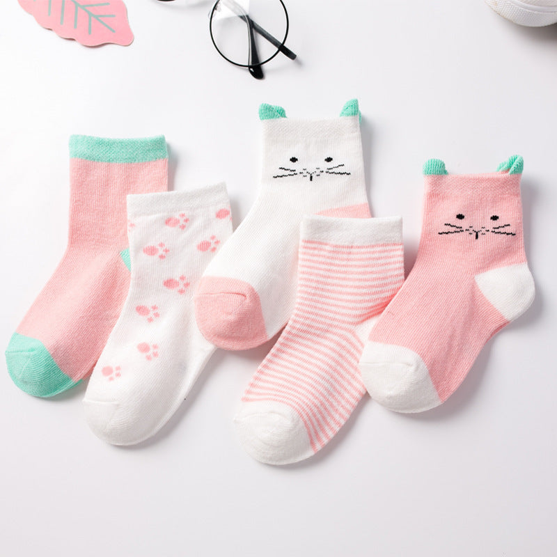 Cartoon baby socks baby stockings - Hipster Collections