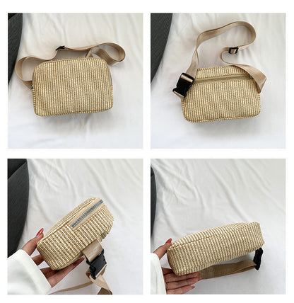 Women's Simple And Lightweight Solid Color Waist Bag - Hipster Collections