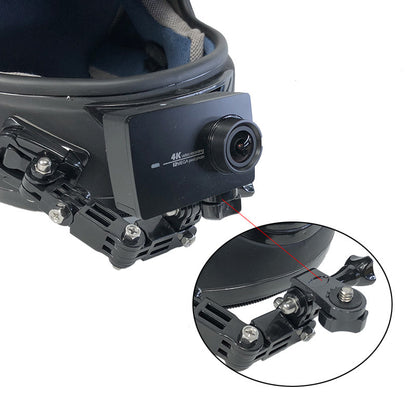 Camera Bracket for Motorcycle Helmet