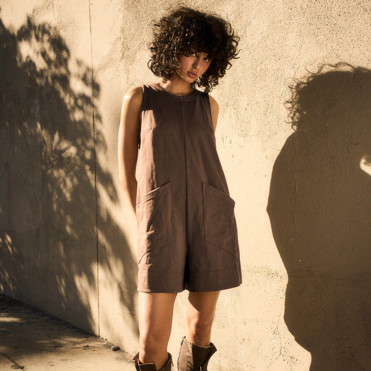 Loose Jumpsuit With Pockets - Hipster Collections