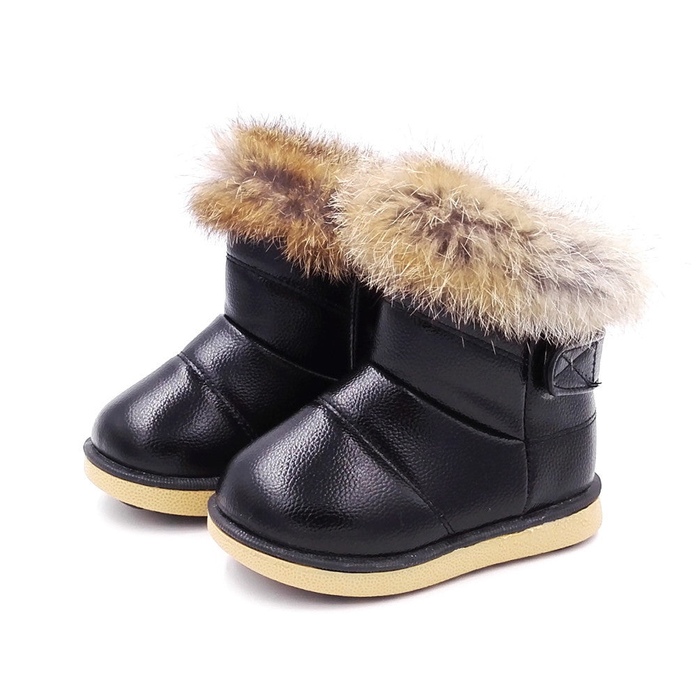 Winter New Style Little Girl Fashionable Snow Boots - Hipster Collections