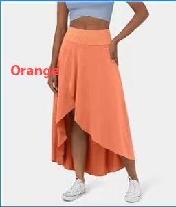 Fashion Women's Wear Irregular Draping Skirt