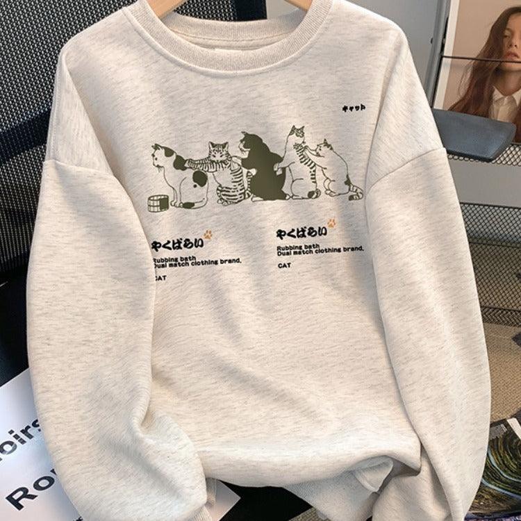 AutumnWinter Sweater Women's Printed Korean Style - Hipster Collections
