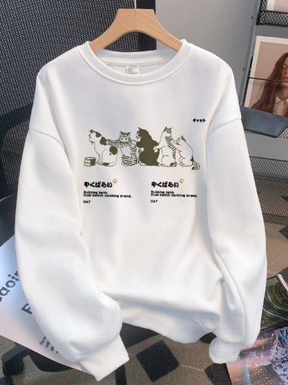 AutumnWinter Sweater Women's Printed Korean Style - Hipster Collections