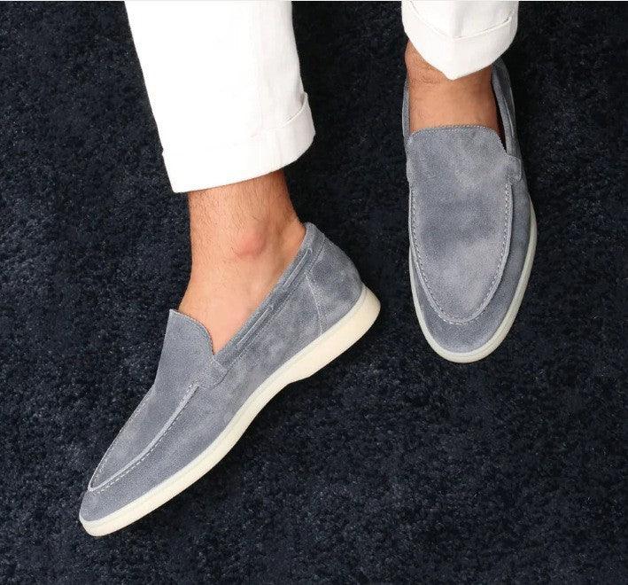Loafers Matte Suede Slip-on Men - Hipster Collections