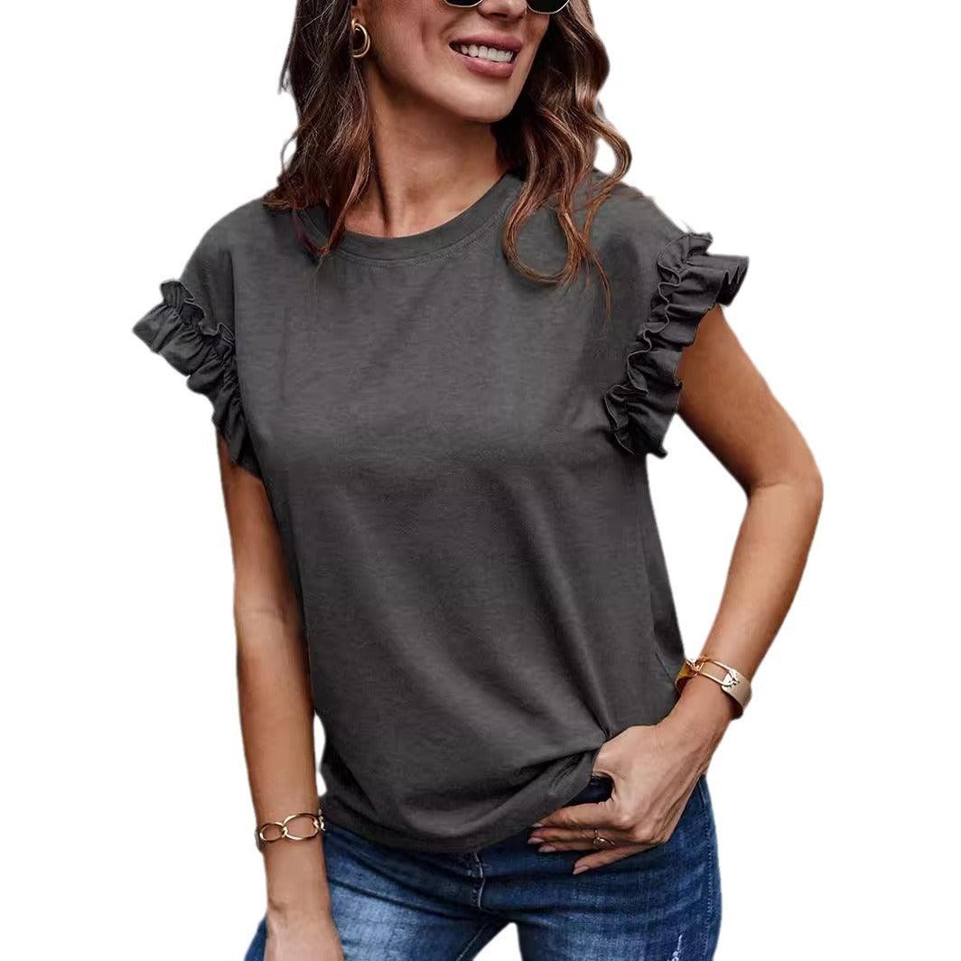 Stylish Sweet All-match Top T-shirt - Hipster Collections