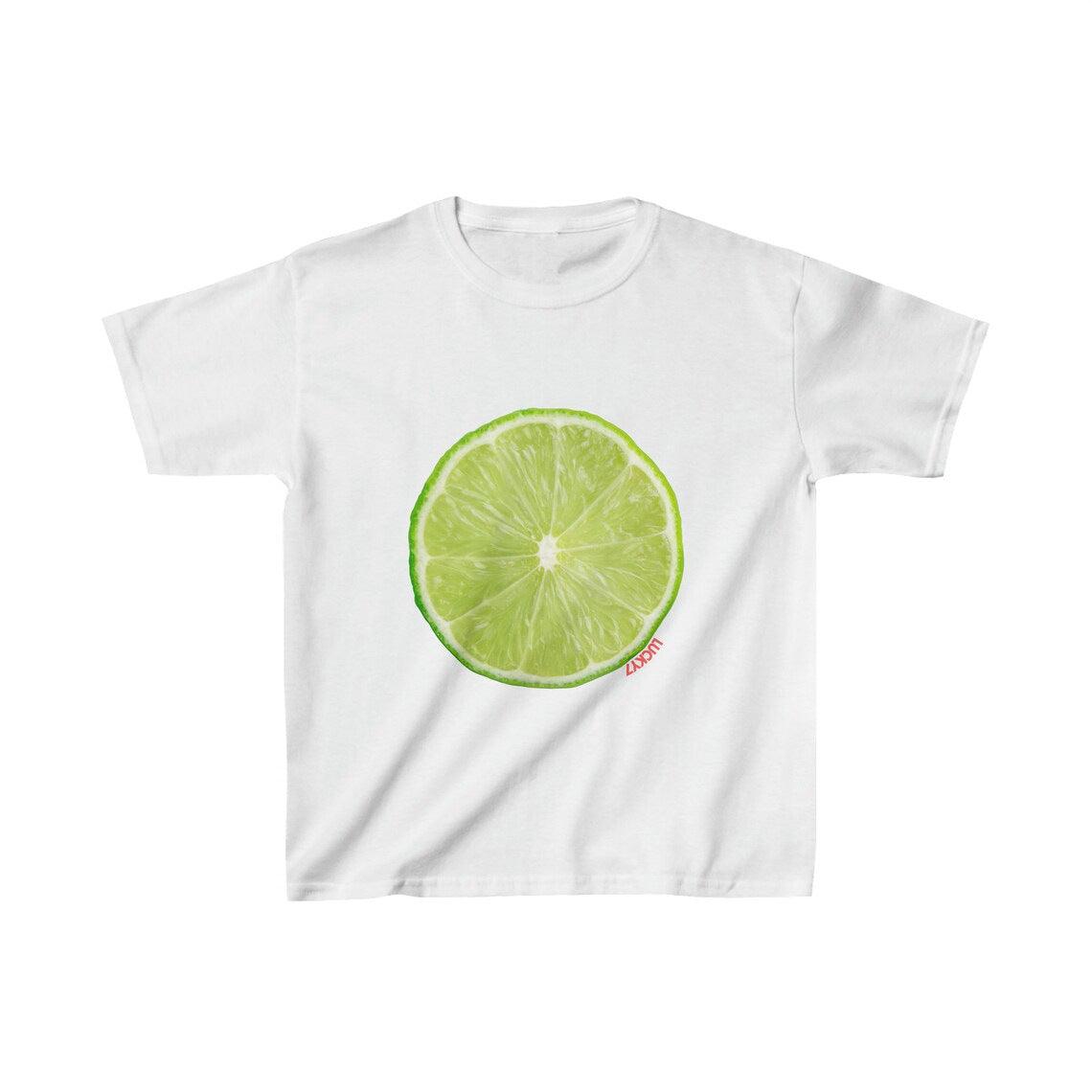 Women's Summer Lemon Strawberry Printed Short-sleeved Top T-shirt - Hipster Collections