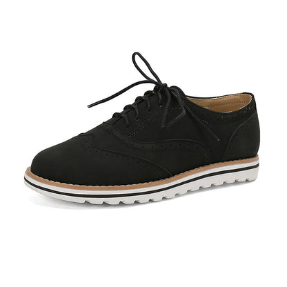 Brogue Burnt Women's Shoes Spring And Autumn - Hipster Collections