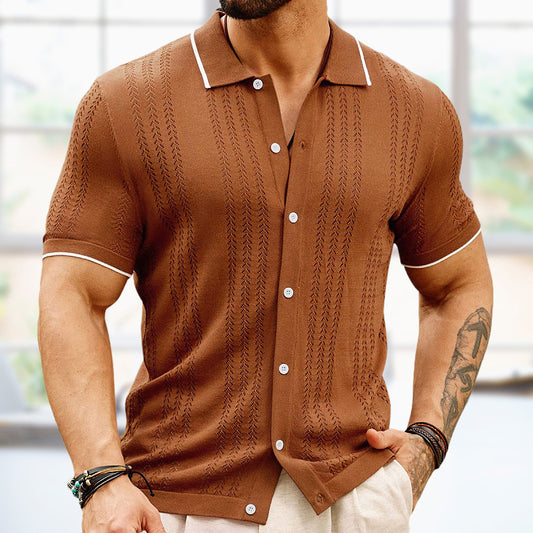 Short-sleeved Polo Shirt - Hipster Collections