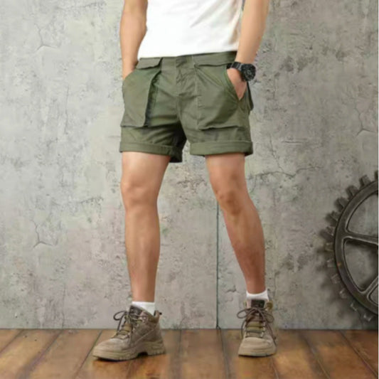 Overalls Men's Large Pocket Retro Fashion Brand Loose - Hipster Collections