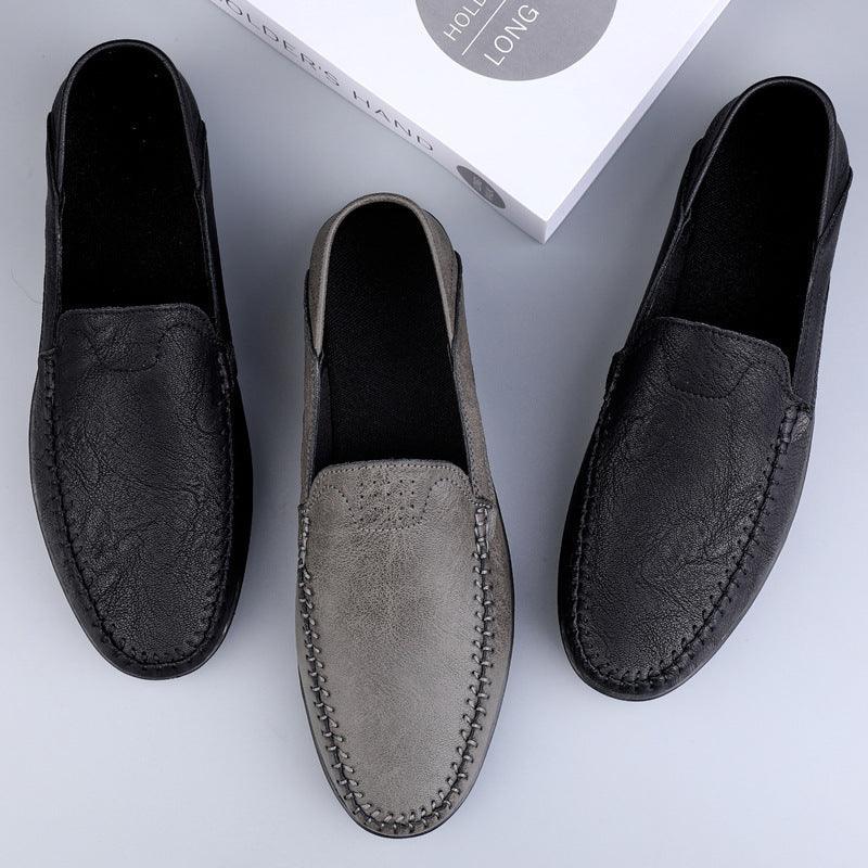 Summer Men's Slip-on Lofter Trendy British-style Casual Shoes - Hipster Collections