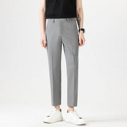 Light Luxury Men's Casual Small Trousers Stretch Pencil Pants Men's Trousers - Hipster Collections