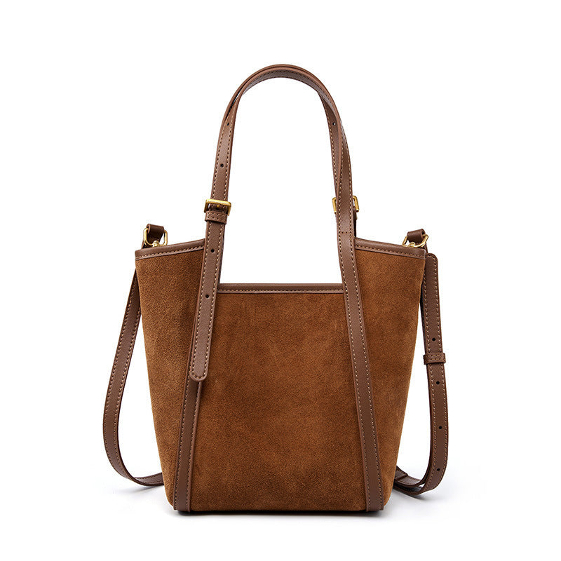 Women's Cowhide Casual Portable Messenger Bag - Hipster Collections