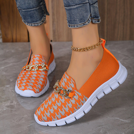 Walking Flat Shoes for Women with Breathable Loafers - Hipster Collections