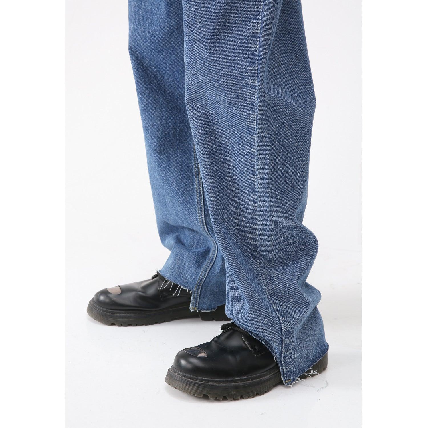 Simple Retro Casual Jeans Irregular - Hipster Collections