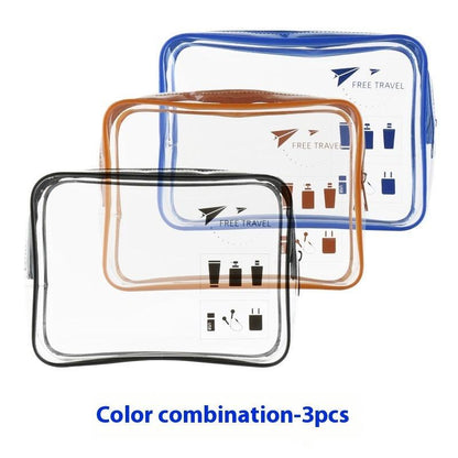 Multi-functional Transparent Travel Waterproof Portable Aviation Plastic Bag - Hipster Collections