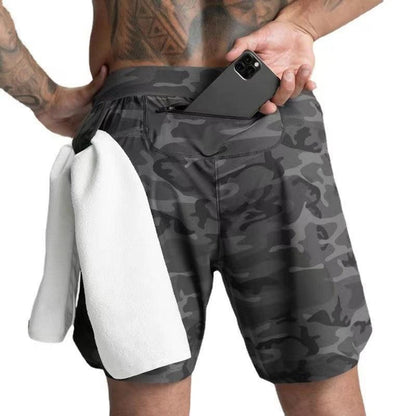 Men's Shorts Running Sports Breathable Quick-dry Casual American Fifth Pants - Hipster Collections