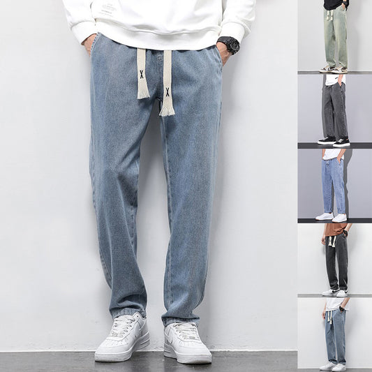 Wide Leg Jeans Pants Men - Hipster Collections