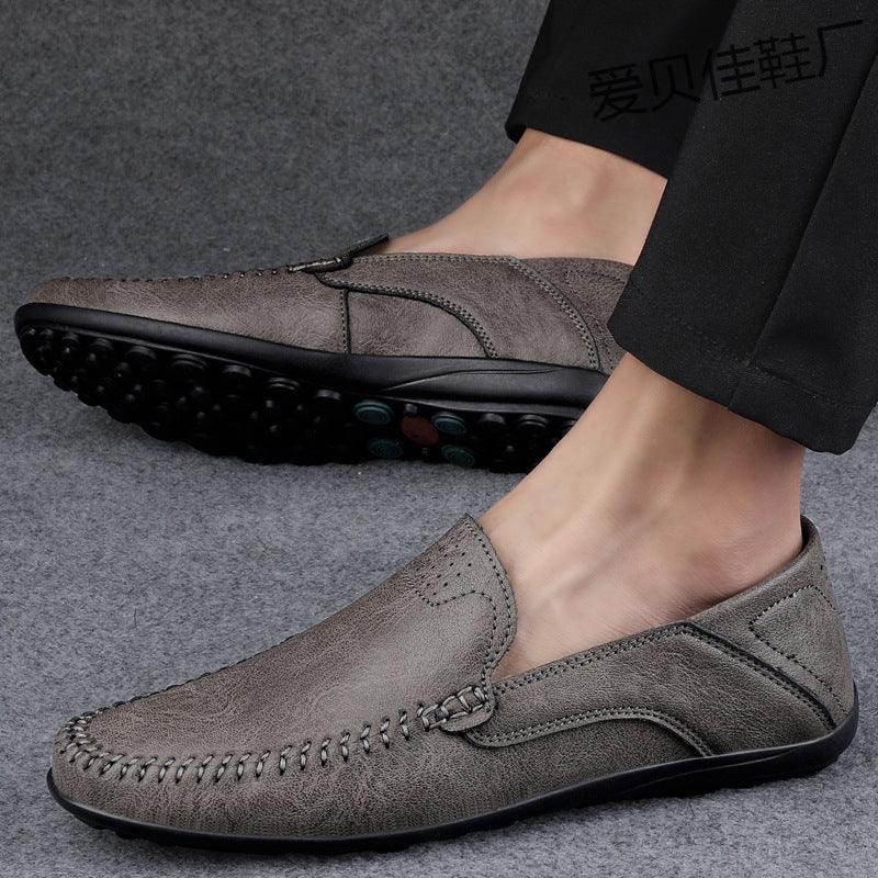 Summer Men's Slip-on Lofter Trendy British-style Casual Shoes - Hipster Collections