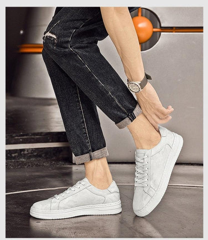 Casual Canvas Shoes Board Shoes Retro Trendy Microfiber Vamp Classic Fashion - Hipster Collections