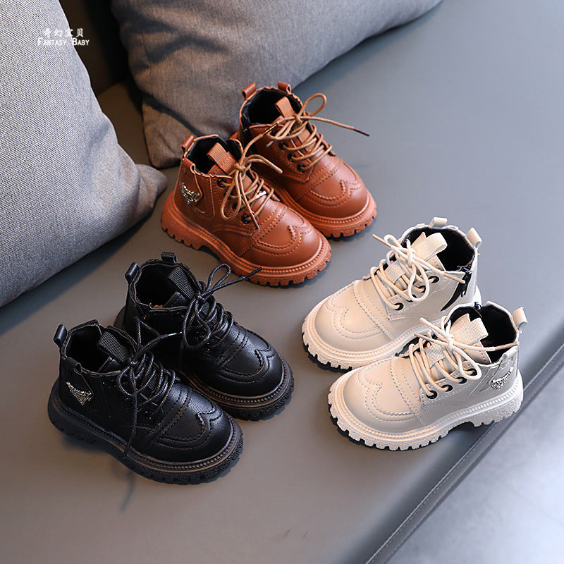 British Style Fashion Korean Baby Booties - Hipster Collections