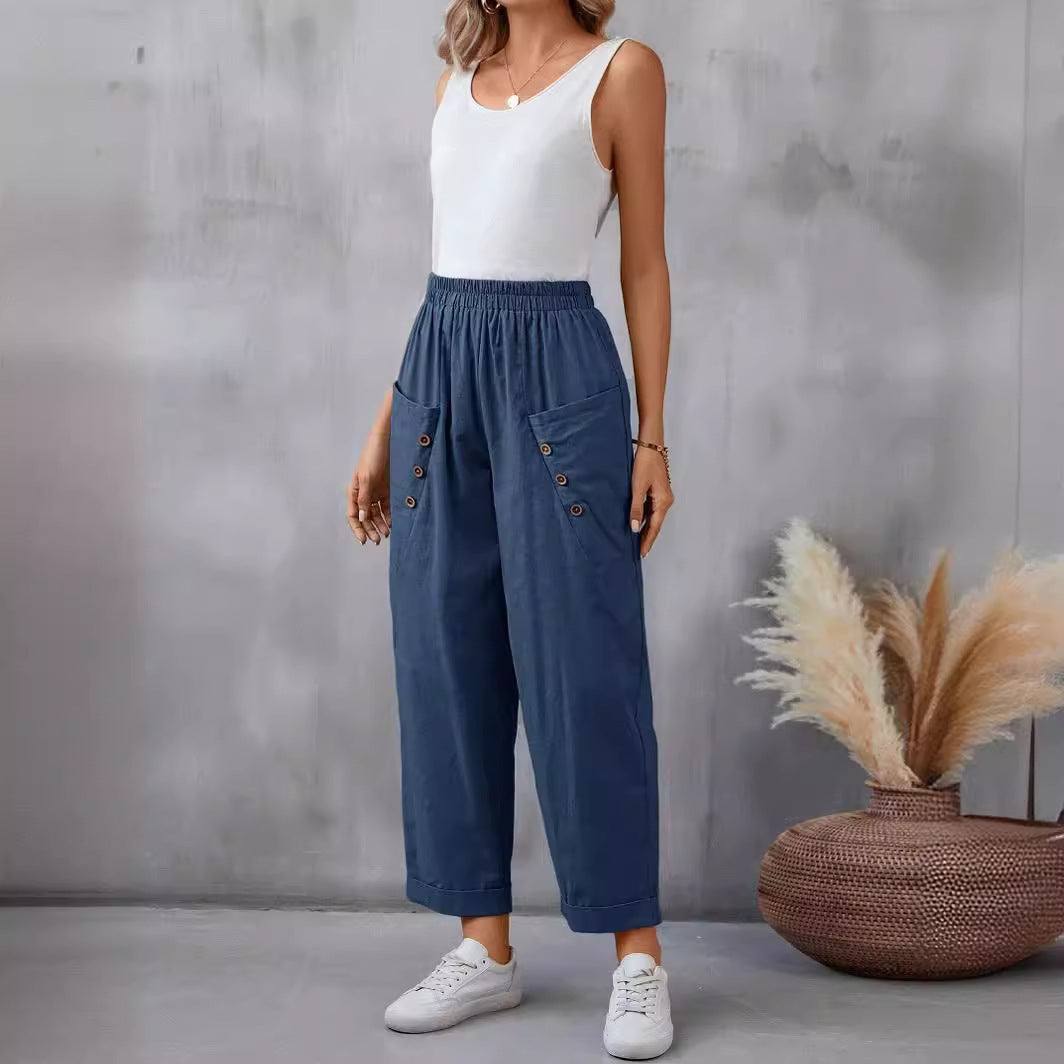 Loose Casual Harem Pants - Hipster Collections