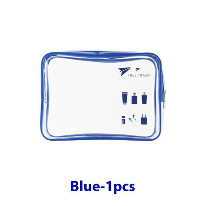 Multi-functional Transparent Travel Waterproof Portable Aviation Plastic Bag - Hipster Collections